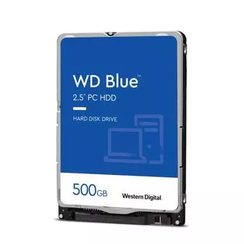 Жесткий диск SATA2.5" 500GB 7200RPM 64MB WD5000LPSX WDC
