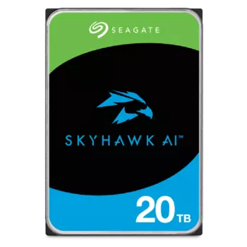 Жесткий диск Seagate ST20000VE002 SkyHawk AI 20TB, 3.5", 7200rpm, SATA3, 256MB, для видеоданных