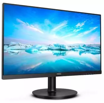 ЖК монитор PHILIPS 242V8LA 23.8" Panel VA 1920x1080 16:9 75Hz Matte 4 мс Колонки Наклон Цвет черный 242V8LA