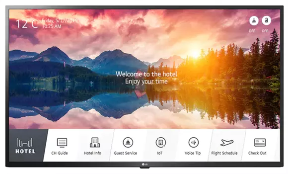 Жк-панель LG 50" UHD, Ceramic BK, DVB-T2/C/S2, IP-channels, HDR 10pro, Pro:Centric, WebOS 5.0 (50US662H0ZC)
