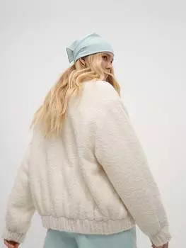 Бомбер Boucle от Present & Simple