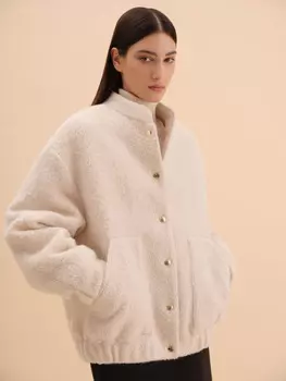 Бомбер Boucle от Present & Simple