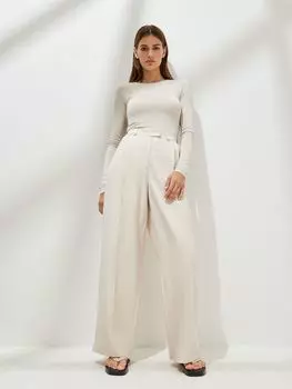 Брюки из шелка и вискозы Lancaster