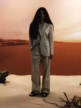 Брюки Normandy заниженные из хлопка