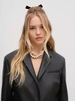 Кожаный пиджак Linda от Present and Simple от Present & Simple