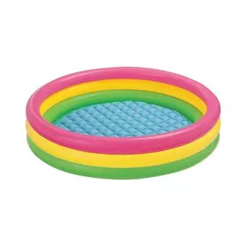 Бассейн игровой Радуга с надувным дном (57422) INTEX