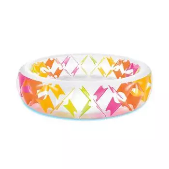 Бассейн прозрачный с цветными вставками (56494) INTEX