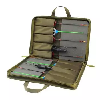 Чехол для зимних удочек жесткий до 10шт Ч-42Х AQUATIC