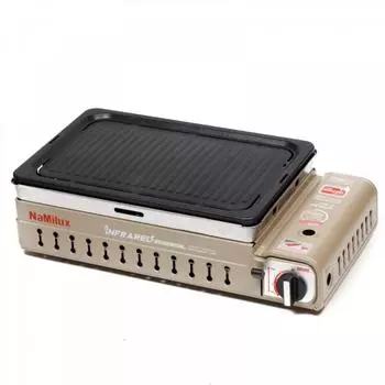 Гриль газовый NamiLux 4305 (GM2350PS) с тефлоновым противнем