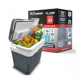 Холодильник автомобильный 24 л, 12V/220V CC-24NB AVS