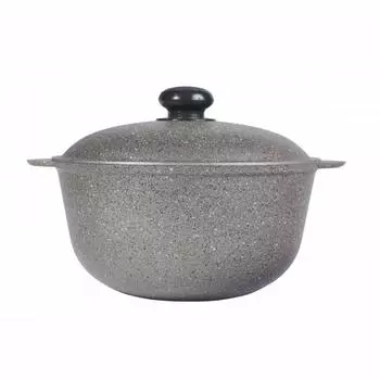 Казан с крышкой 2л Силумин (ГК02)