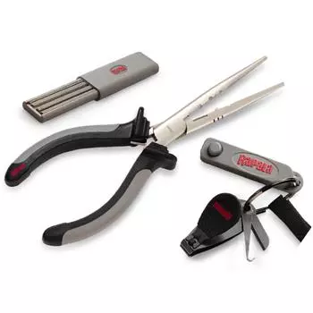 Комбо-набор Rapala 9 ( плоскогубцы ; точило для крючков ; кусачки ) RTC-6PCHS