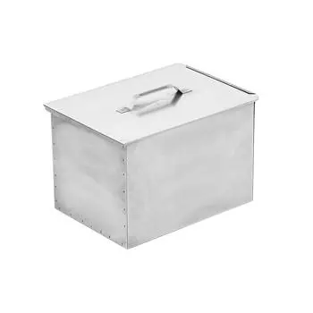 Коптильня двухъярусная Helios 380х280х270 мм (ст. 0,7) с поддоном для сбора жира (HS-K.05-Э)