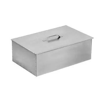 Коптильня двухъярусная Helios 580х380х220 мм (ст. 1,0) с поддоном для сбора жира (HS-K.09-Э)