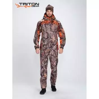 Костюм CHAMELEON PRO -5 (SoftShell, Forest/Signal) (56-58 рост 182-188) ТРИТОН