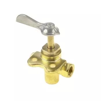 Кран топливный 3-х позиционный латунный/ С14565/2560713000