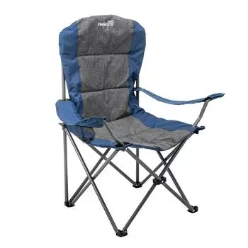Кресло складное сине/серое Helios