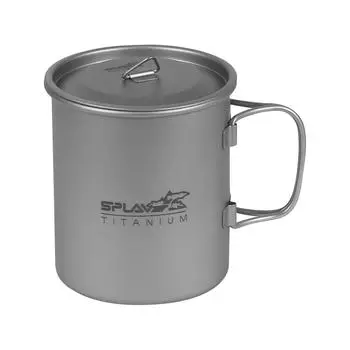 Кружка титановая 450 мл СПЛАВ