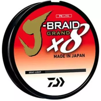 Леска плетеная J-BRAID GRAND X8E 0.24mm-330yds MULTI COLOR (12795-124RU) DAIWA