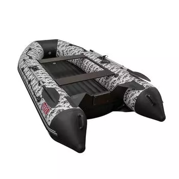 Лодка Алтай А320 (принт Рыбы, надувное дно) Тонар