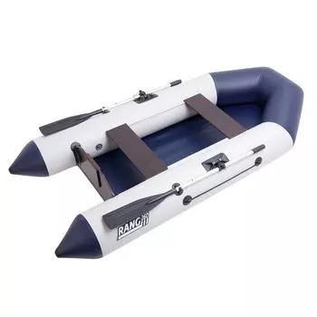 Лодка моторная для рыбалки RANG 260 бело-синий Тонар