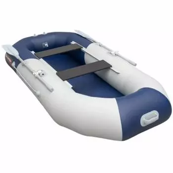 Лодка ПВХ Таймень NX 270 светло серый/синий
