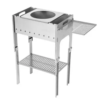 Мангал разборный со столиком и подставкой под казан 2мм, сумка (T-M-S-PK) Тонар