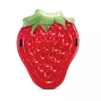 Матрас-плот Клубника 1,6х1,32х0,25м (58781) INTEX