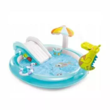 Мини-центр-бассейн Маленький Дино 1.91х1,52х0,58 м надувной от 2 лет (57166) INTEX