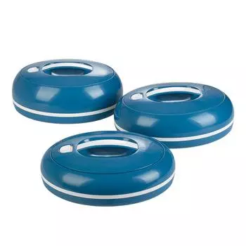 Набор Omega из 3 пласт.ланч-боксов SS (1+2+3л) N-OM-1085 PINNACLE