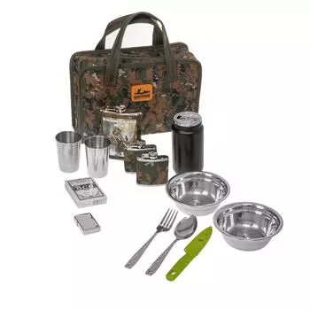 Набор посуды в сумке-чехле микс HS-DFB-9B Helios