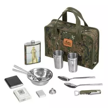 Набор посуды в сумке-чехле Охотник (HS-DFB-9A-H) Helios