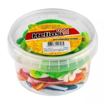 Набор приманок Catcher 2,75"/7 см MIX 5 цветов 100шт. Helios