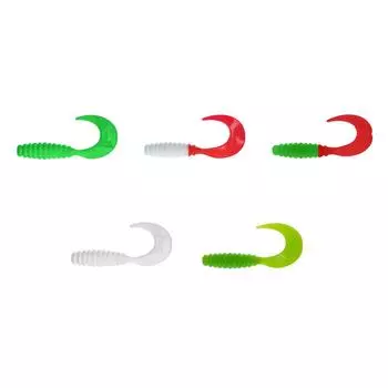 Набор приманок Credo 2,35"/6,0 см MIX 5 цветов 100шт. Helios