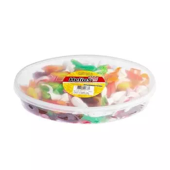 Набор приманок Frog 2,56"/6,5 см MIX 5 цветов 100шт. Helios