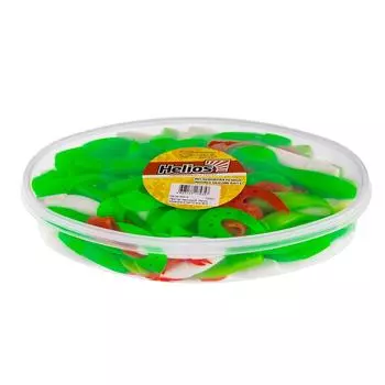 Набор приманок Kasandra 4"29/10,9см MIX 5 цветов 100шт. Helios