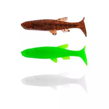 Набор приманок Nelma 3,15"/8 см MIX 3 цвета 100шт. Helios