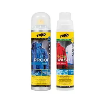 Набор стирка и пропитка для одежды TOKO - Duo-Pack Textile Proof & Eco Textile Wash