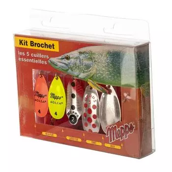 Набор вращающихся блесен MEPPS Kit Brochet