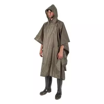 Накидка-дождевик Пончо хаки Helios
