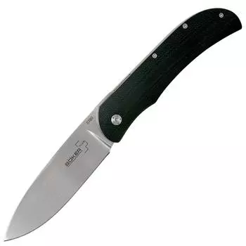 Нож склад., черн. G10, сталь 440С BK01BO032 Exskelibur 1 VG-10 Boker