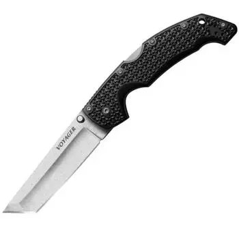 Нож склад., клинок AUS10A - CS_29AT Voyager Tanto 4 Plain Edge Cold Steel