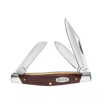 Нож складной B0371BRS Stockman Woodgrain Buck Knives