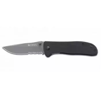 Нож складной Drifet G10 6460K (насечки) CRKT