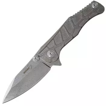 Нож складной рукоять титановая, сталь 440C BK01BO616 Dreed Boker