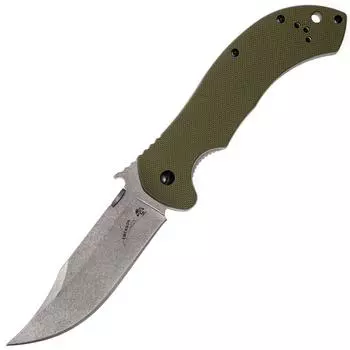 Нож складной сталь 8Cr14MoV, рукоять G-10/сталь 410 K6030 CQC-10K KERSHAW