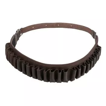 Патронташ К-12/16 открытый кожа (HS-ПО-5) Helios