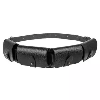 Патронташ К-12 закрытый на 24 патрона кожа (HS-ПО-4) Helios