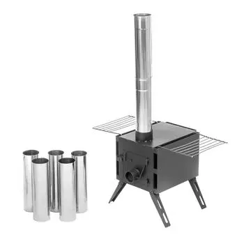 Печь для зимней палатки универсальная ПУ-320 T-HS-PU320 Helios