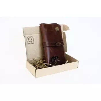 Портмоне Коричневый Медведь Пергама